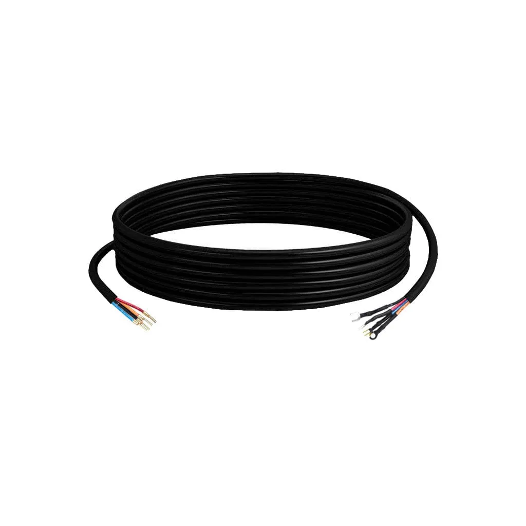 1/4" x 3/8" Mini Split Refrigerant Line Set - 16’ Length Factory Flared with Interconnecting Electrical Wires