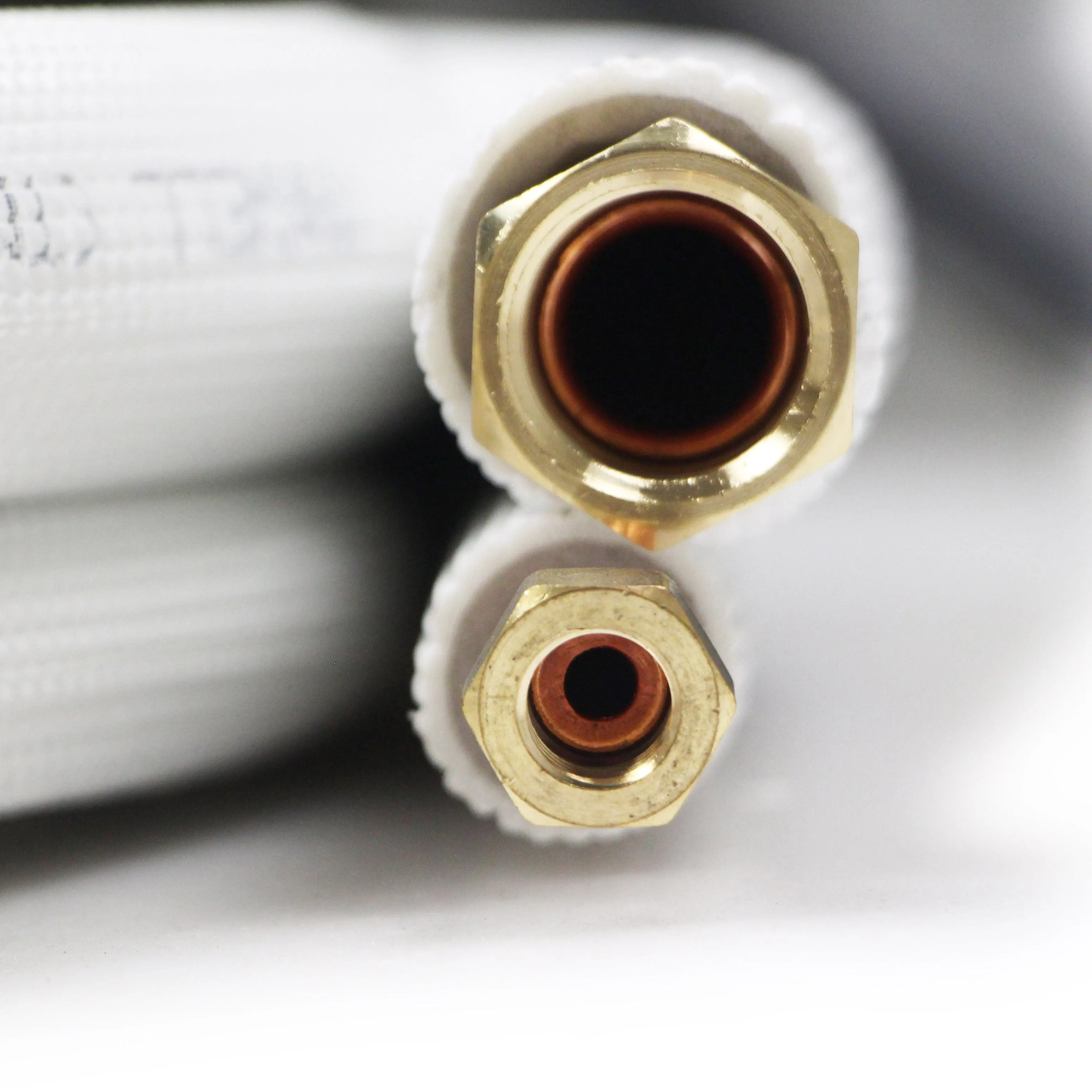 3/8" x 5/8" Mini Split Refrigerant Line Set - 16’ Length Factory Flared with Interconnecting Electrical Wires