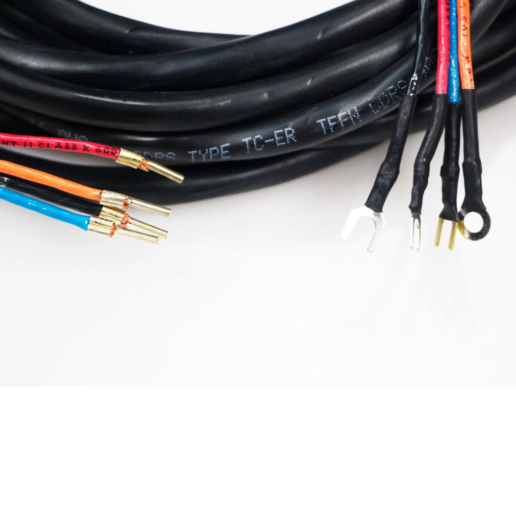 3/8" x 5/8" Mini Split Refrigerant Line Set - 33’ Length Factory Flared with Interconnecting Electrical Wires