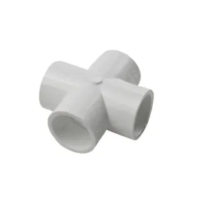 420-020 LASCO Fittings 2" Slip X Slip X Slip X Slip Schedule 40 Cross