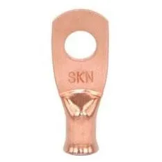 6 AWG 1/4" Stud Heavy Duty Copper Lug