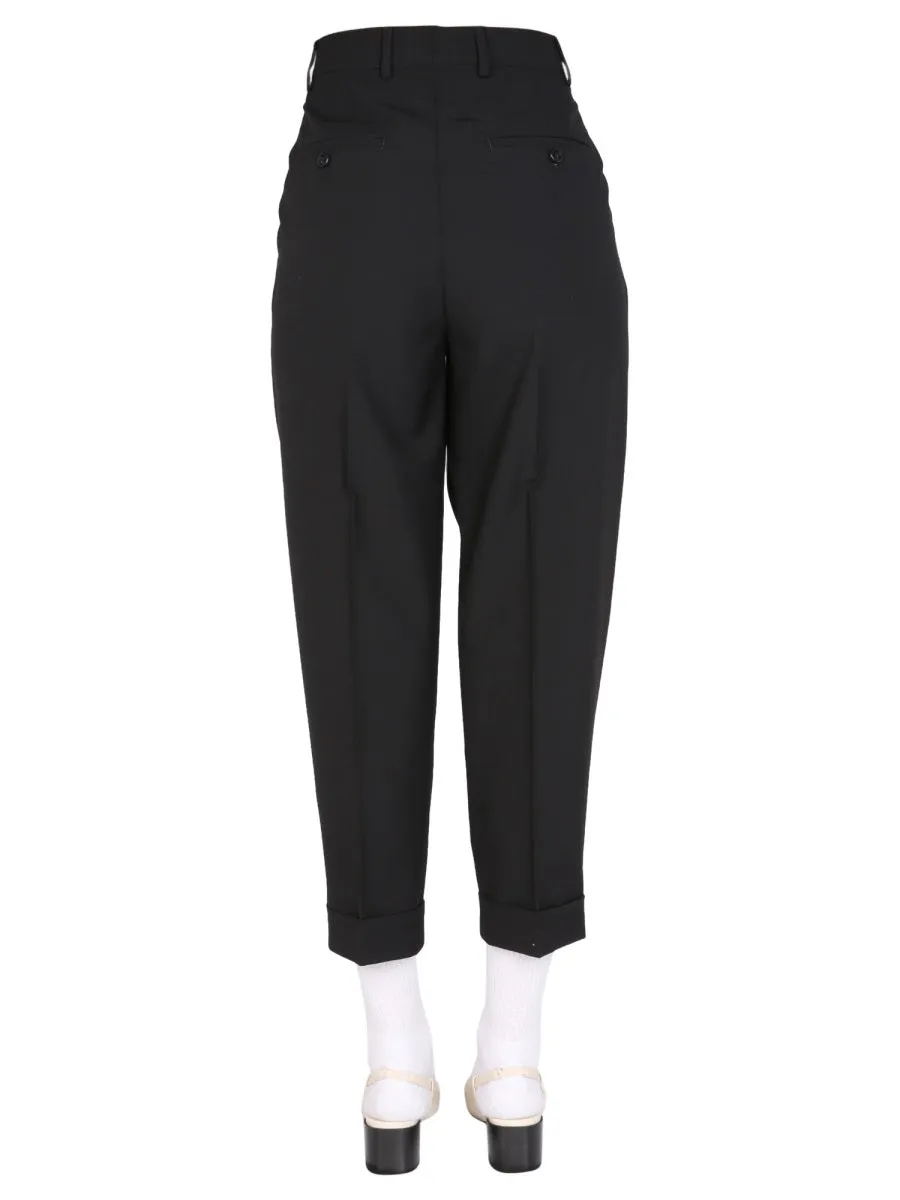 AMI Pleated High Waist Pants