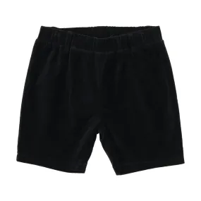Analogie By Lil Legs Velvet Shorts Navy