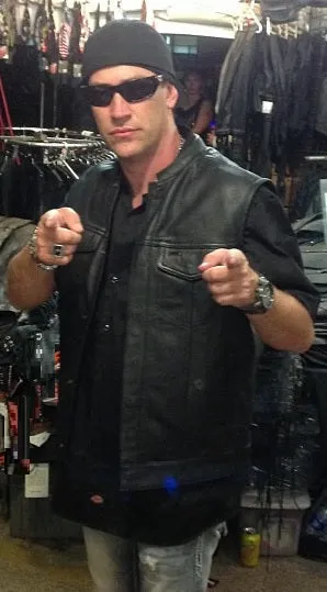 Anarchist Club Leather vest