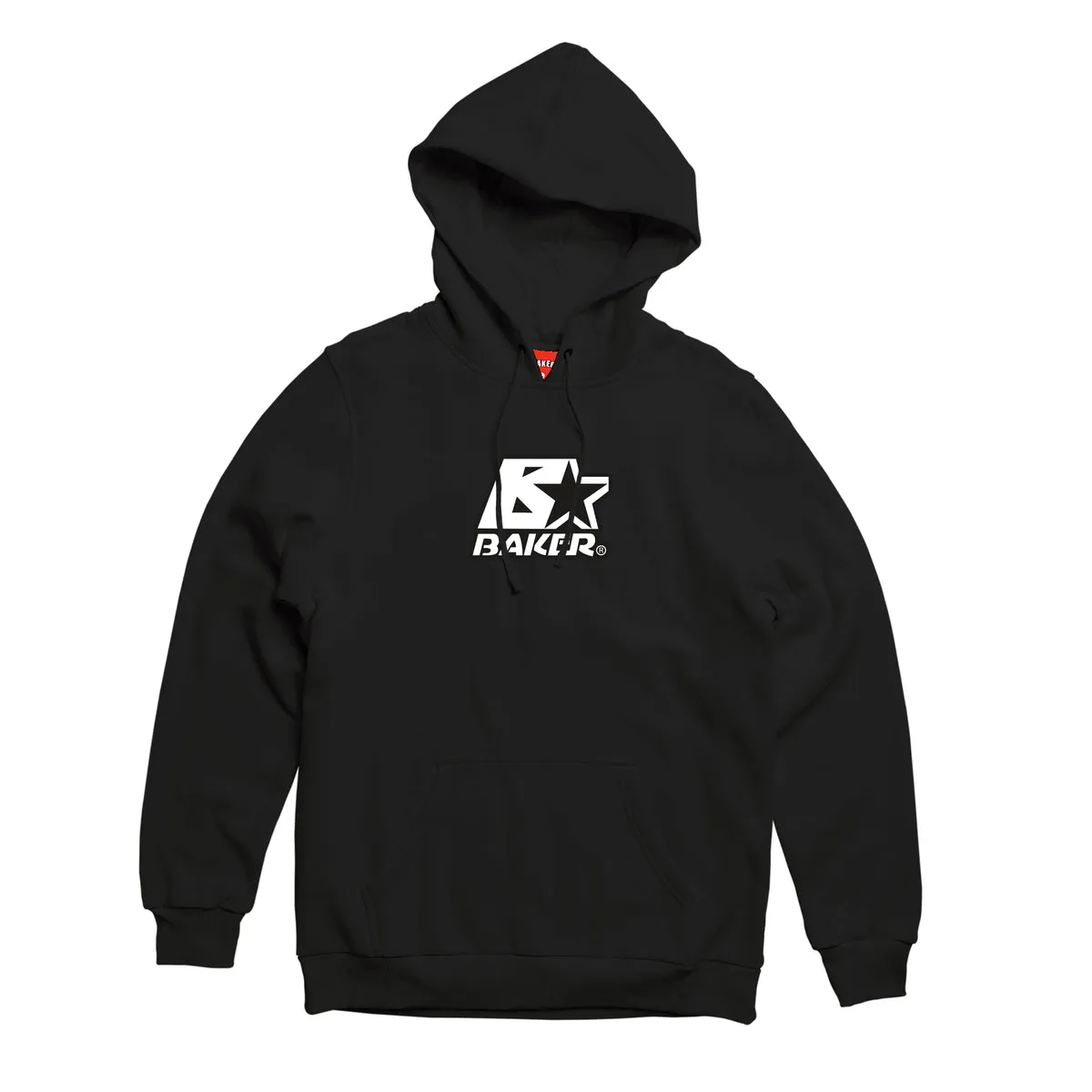 Baker B Star Pullover Hoodie - Black