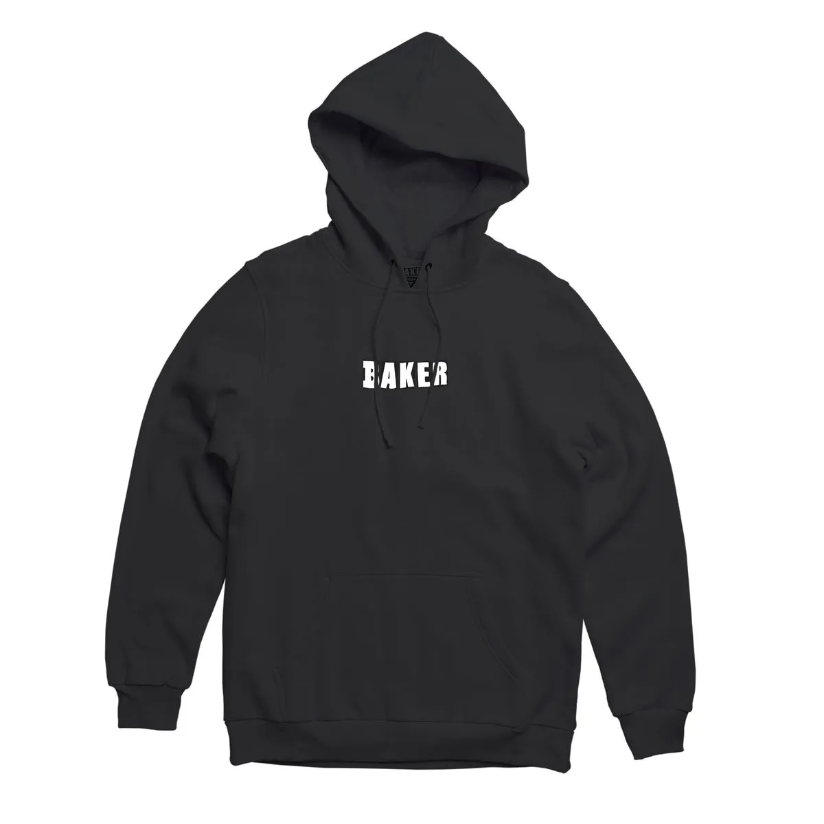 Baker Brand Logo Pullover Hoodie - Black
