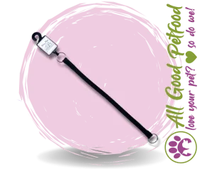 Beau Pet Nylon Slip Lead - 20mm x 150cm Black