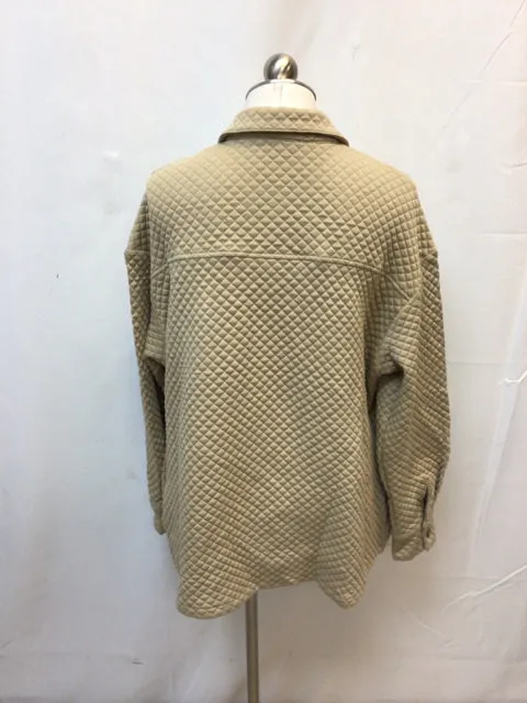BFC Size XLarge Khaki Shacket