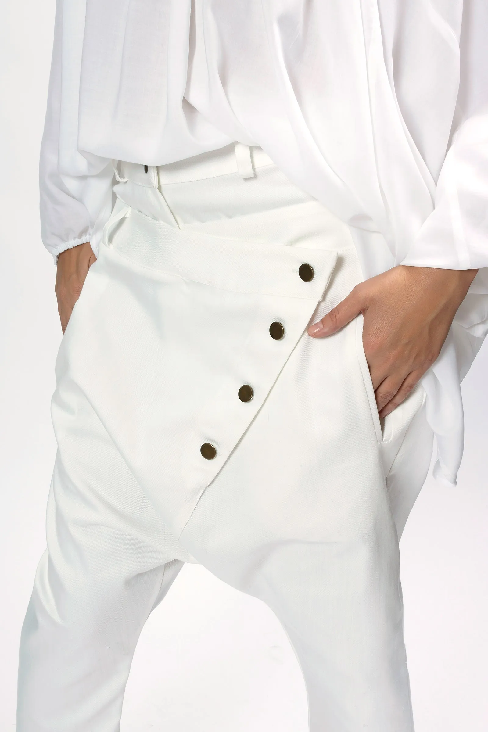 Black Baggy Harem Pants