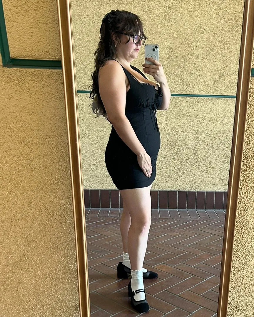 Black Lace Trim Sweetheart Tie Front Sleeveless Bodycon Mini Dress