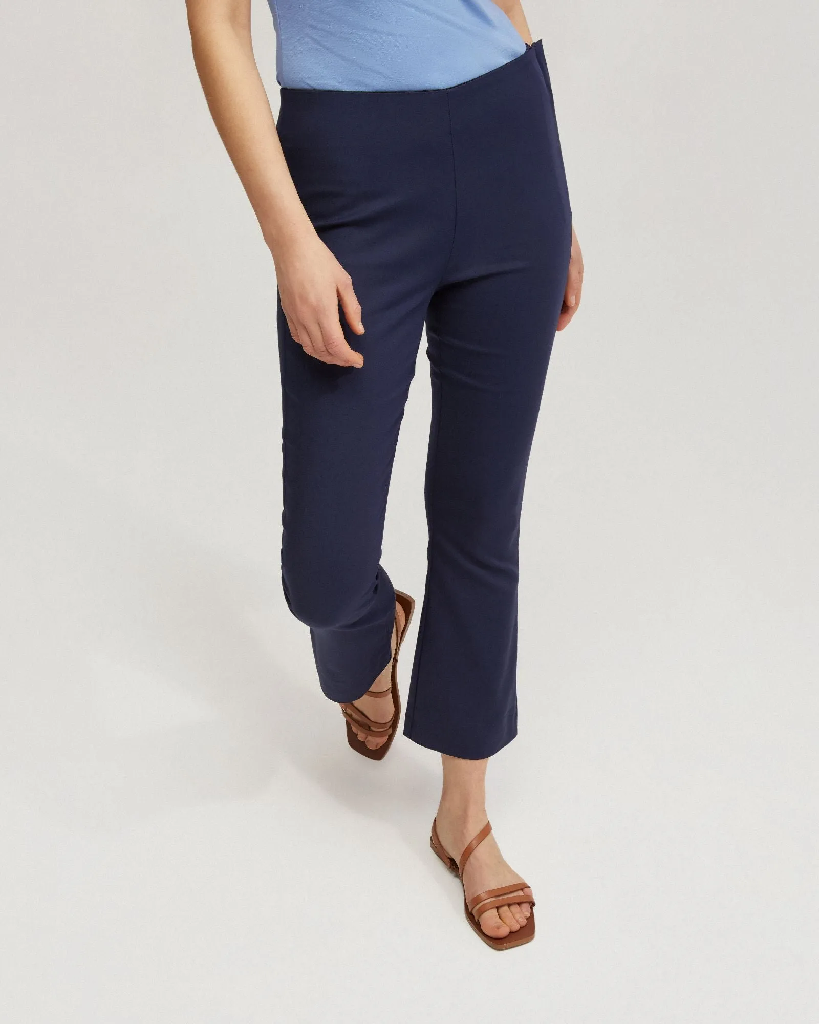 Blade Cropped Flared Pants