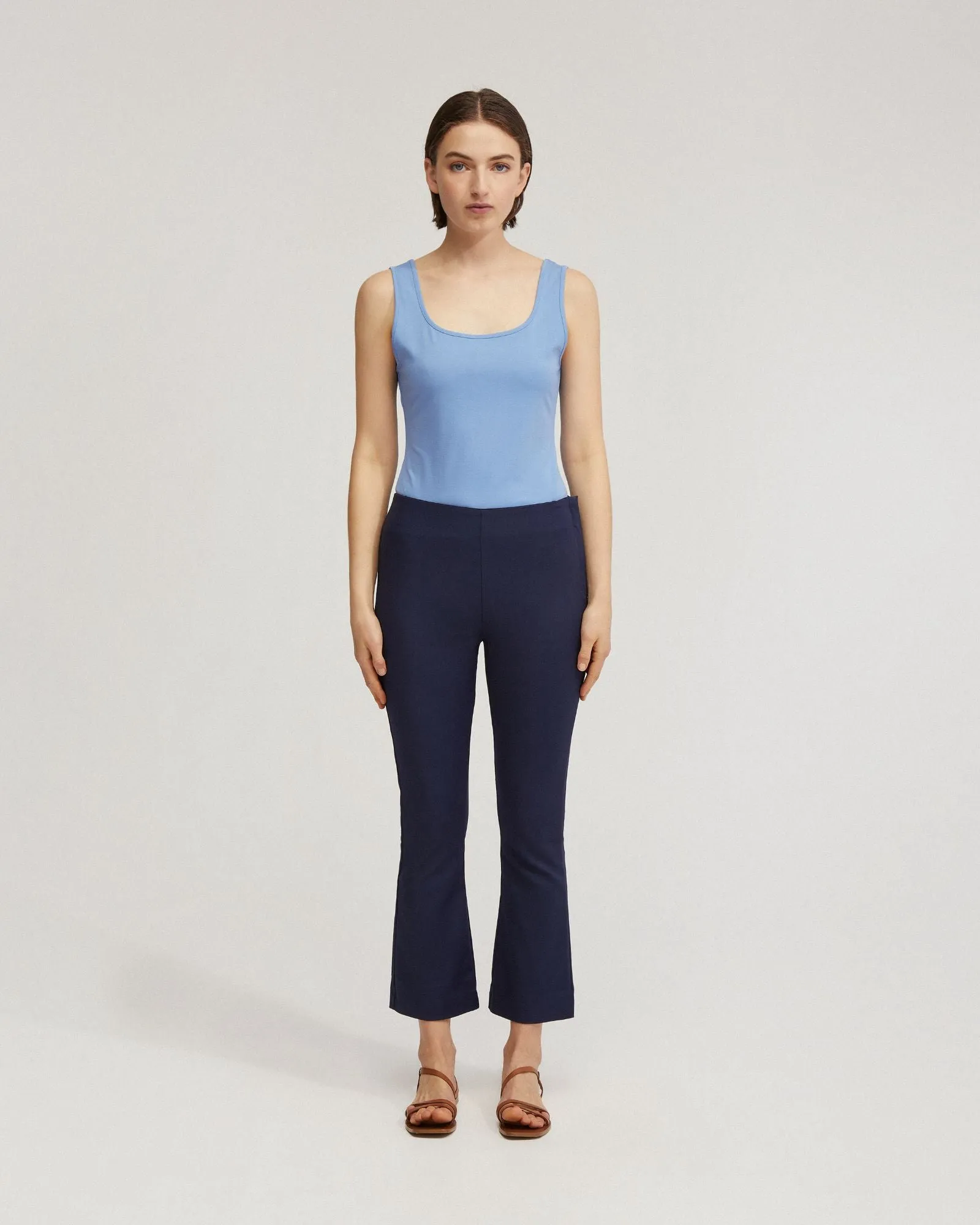 Blade Cropped Flared Pants