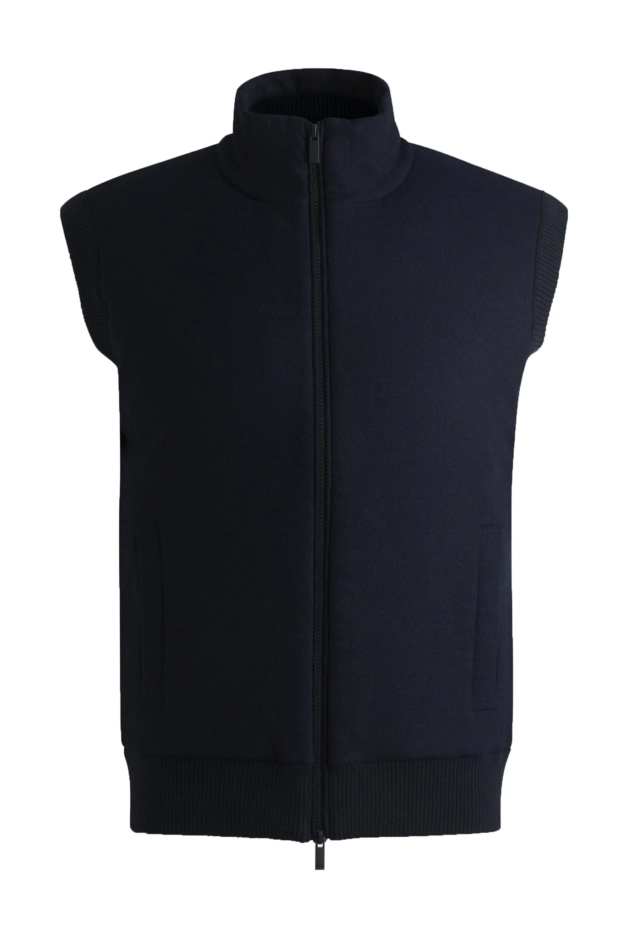 Boss P-eflanolo Gilet Dark Blue
