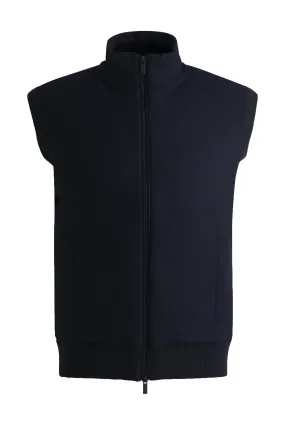 Boss P-eflanolo Gilet Dark Blue