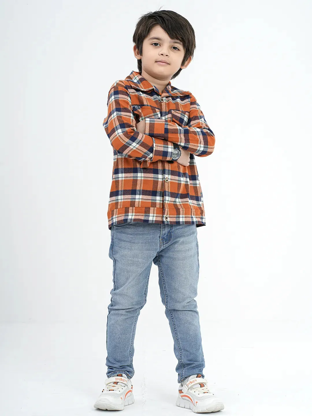 Boys Tartan Shackrt