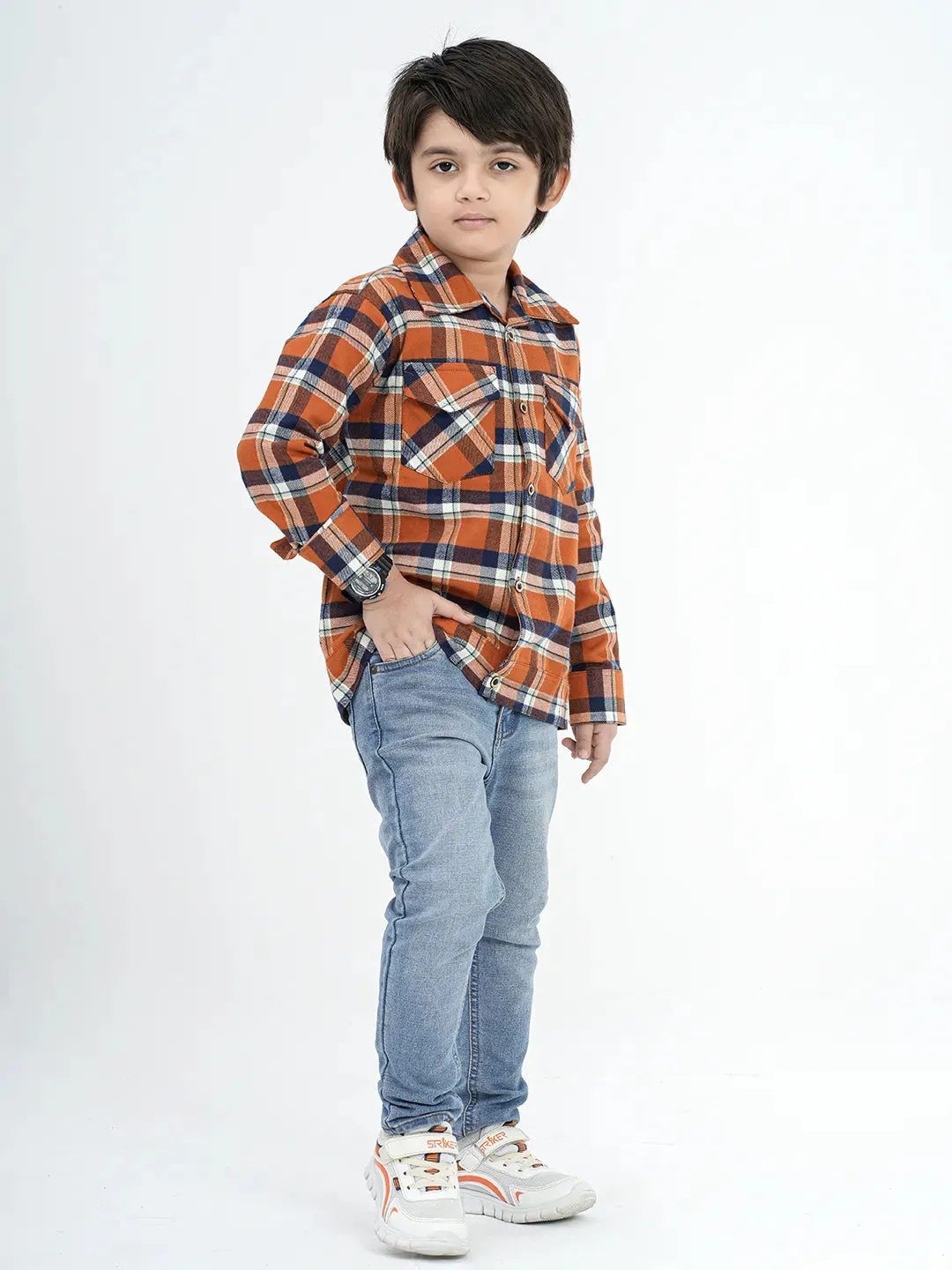 Boys Tartan Shackrt