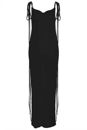 BRI Backless Bodycon Maxi Dress