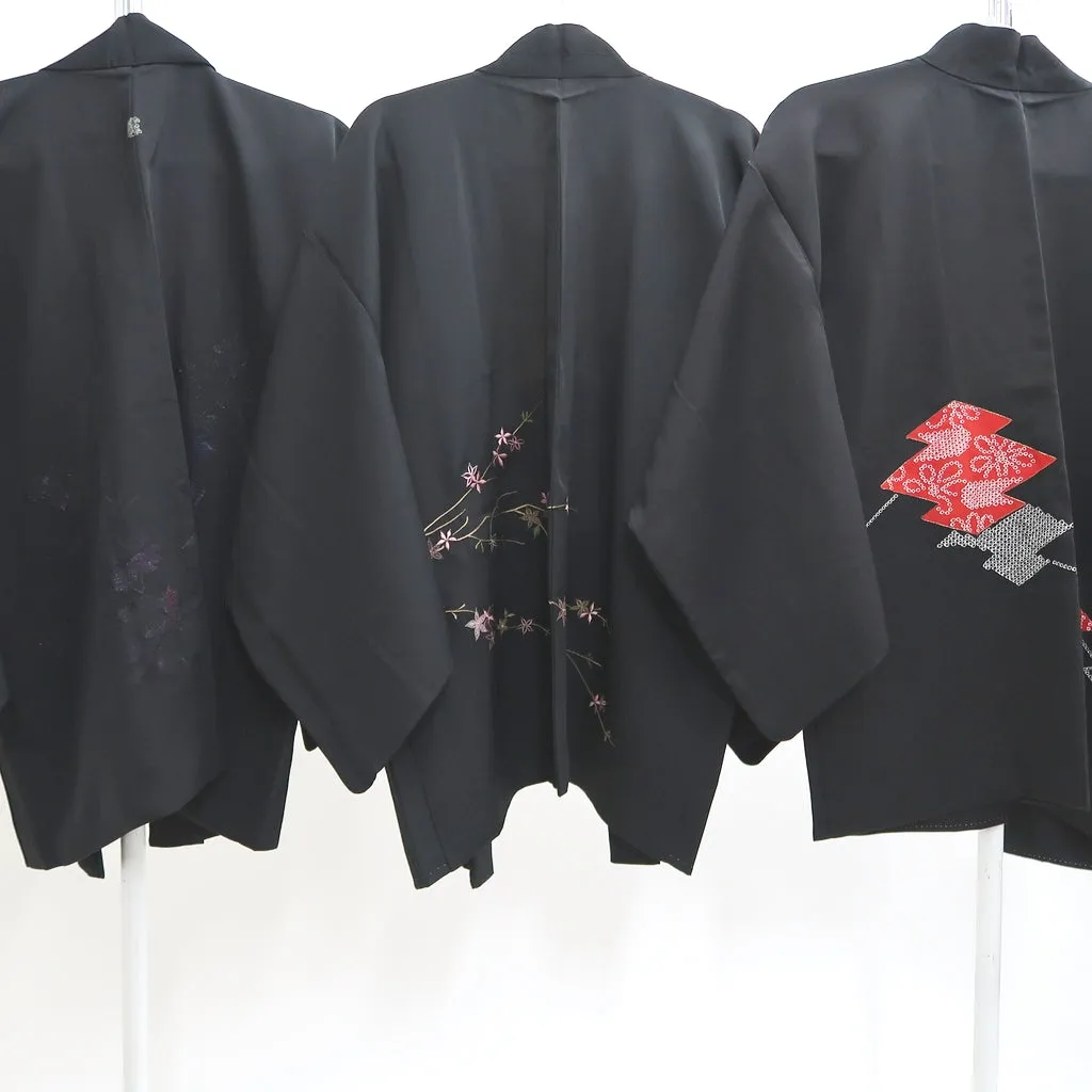 Bundle 15pcs Silk Haori Jacket Wholesale Bulk Free Shipping #459