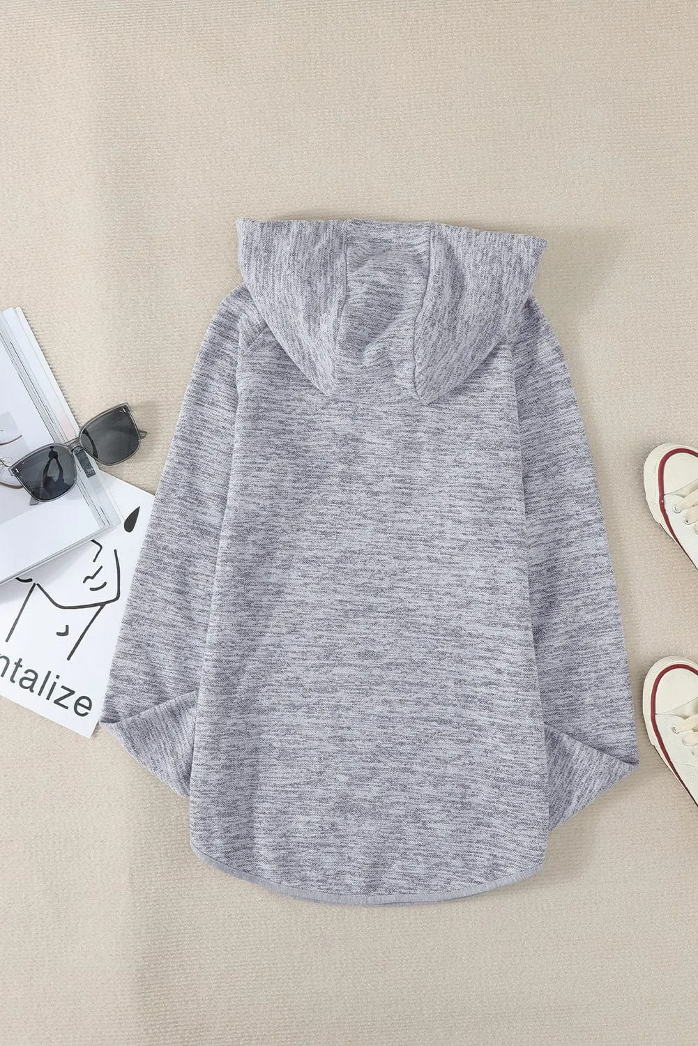 Button-Down Sweatshirt