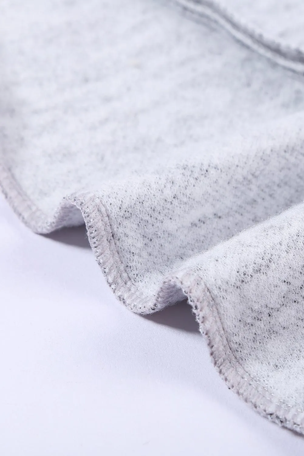 Button-Down Sweatshirt