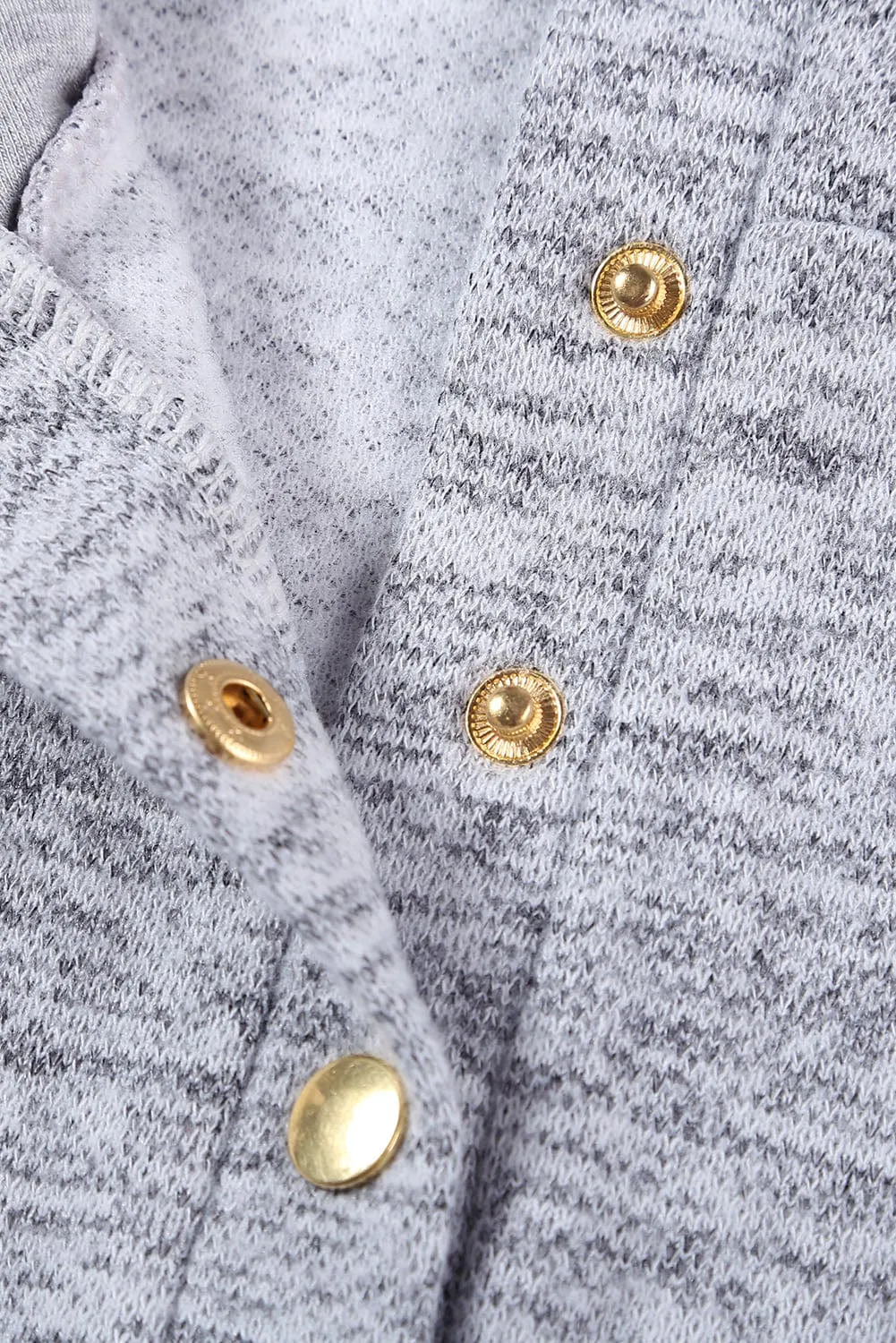 Button-Down Sweatshirt