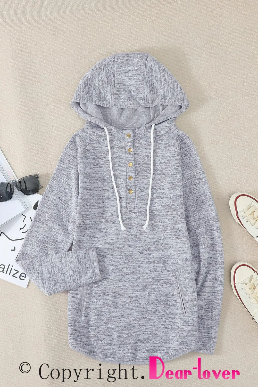 Button-Down Sweatshirt