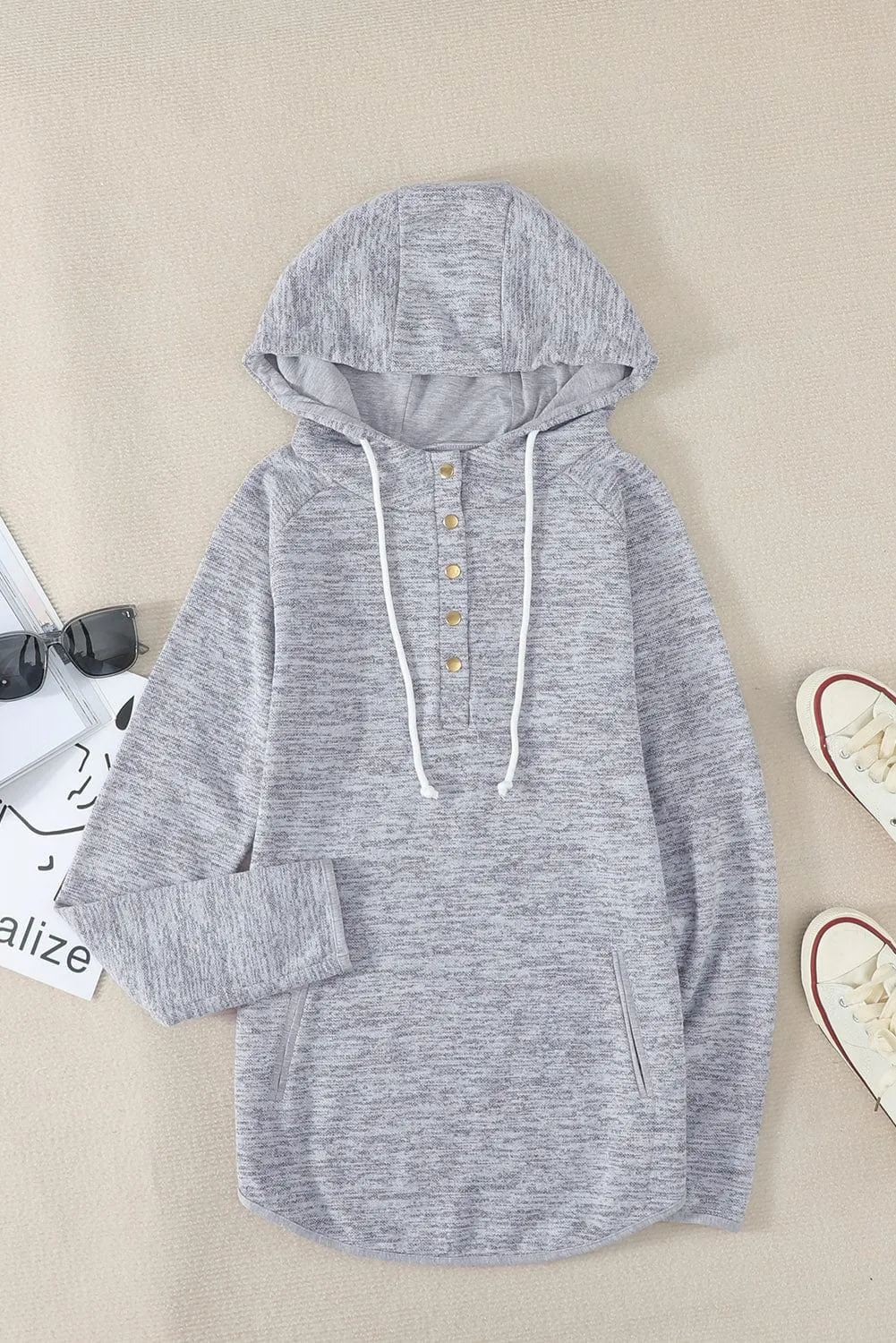 Button-Down Sweatshirt