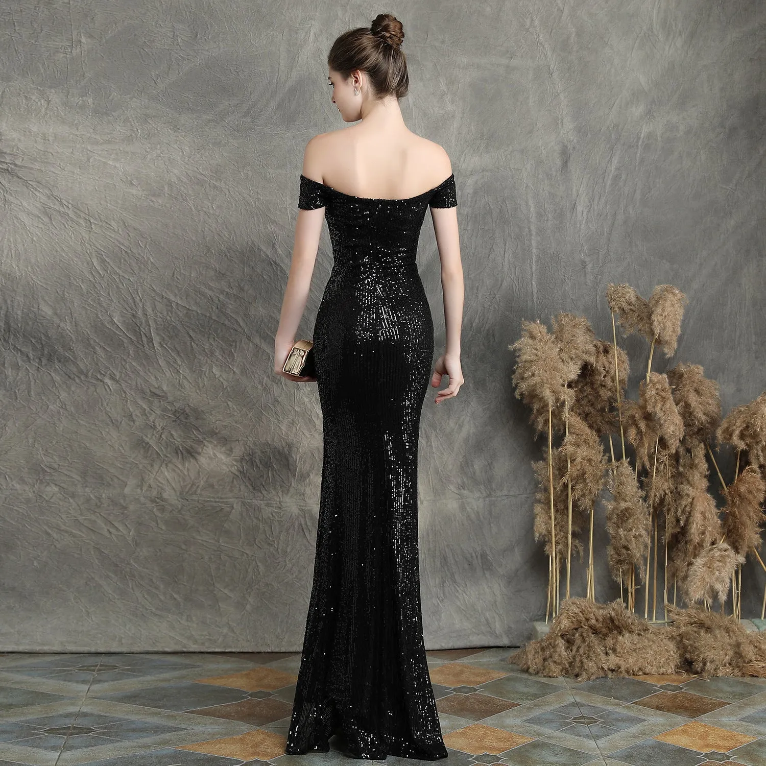 Calliope-16617-Long Slim Formal Dress