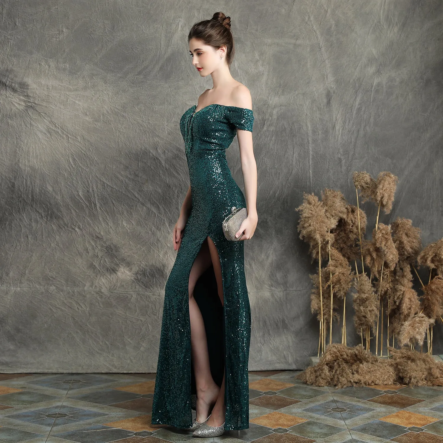 Calliope-16617-Long Slim Formal Dress