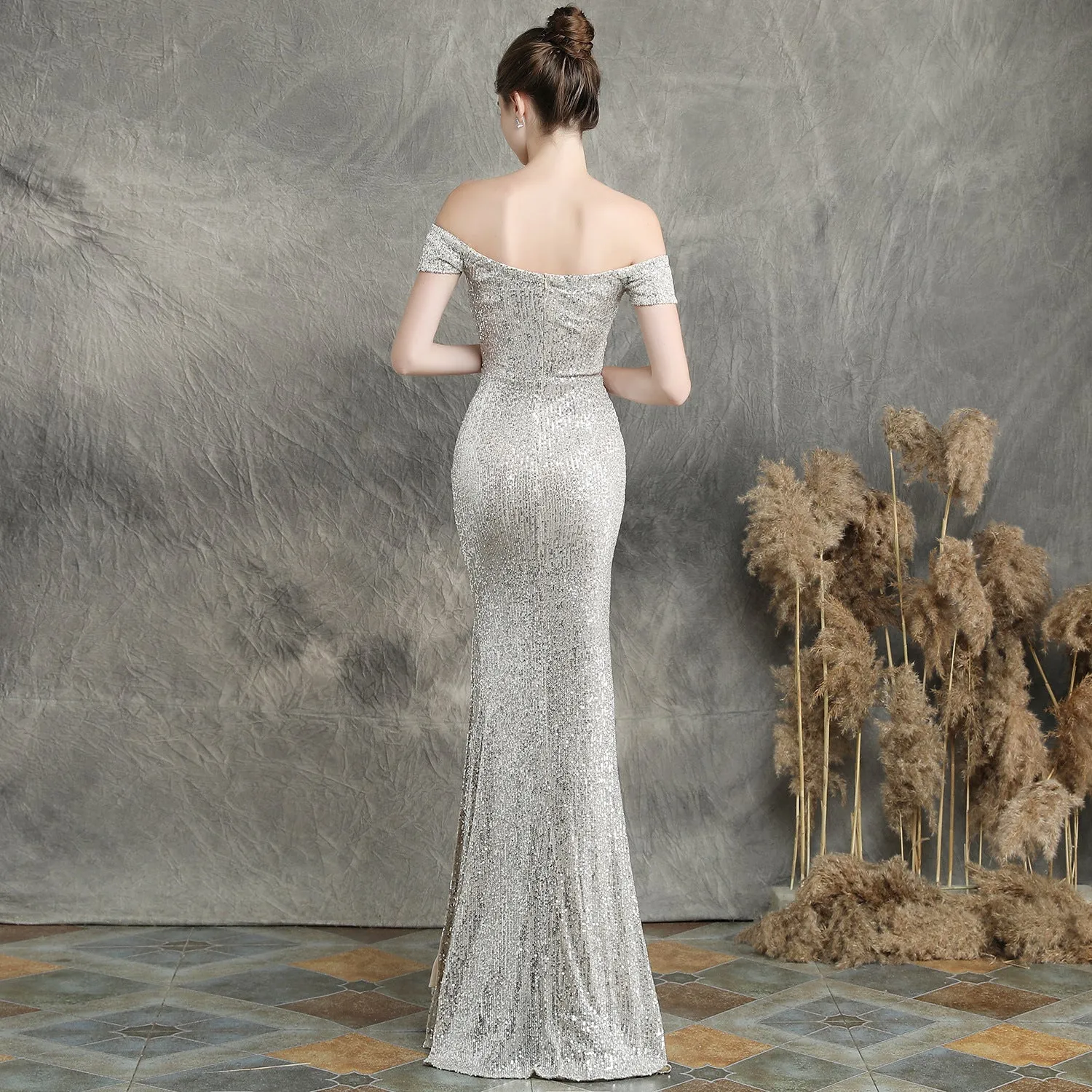 Calliope-16617-Long Slim Formal Dress