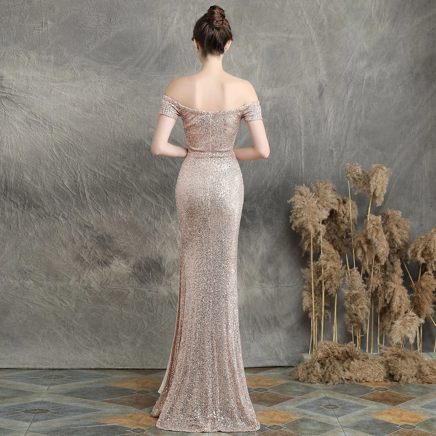 Calliope-16617-Long Slim Formal Dress