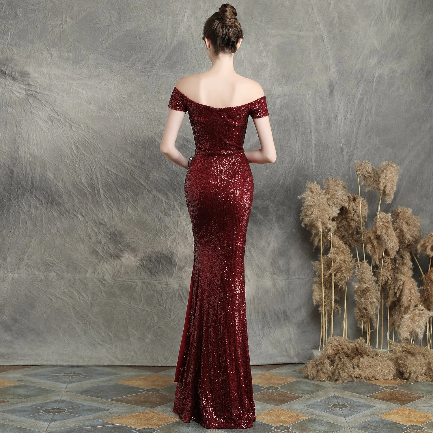 Calliope-16617-Long Slim Formal Dress