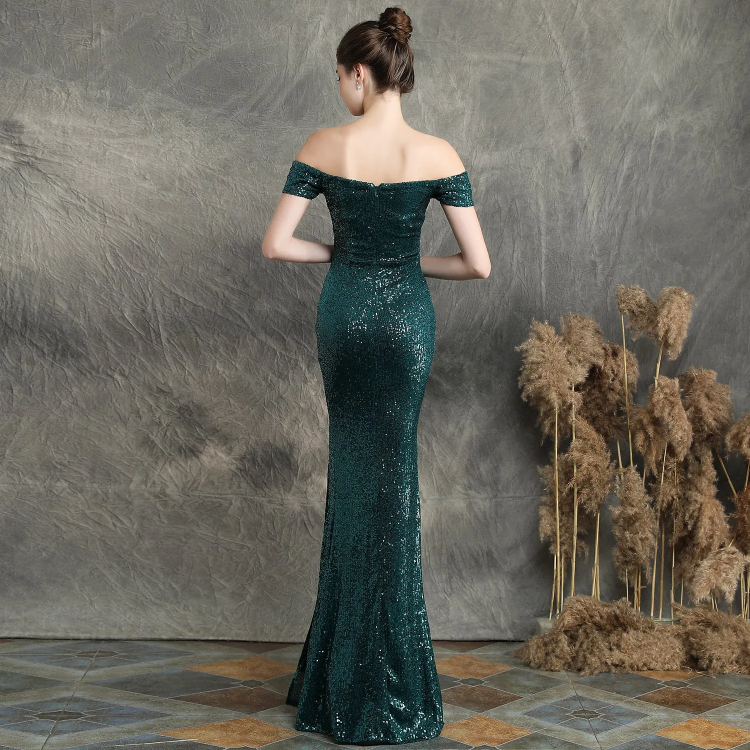 Calliope-16617-Long Slim Formal Dress