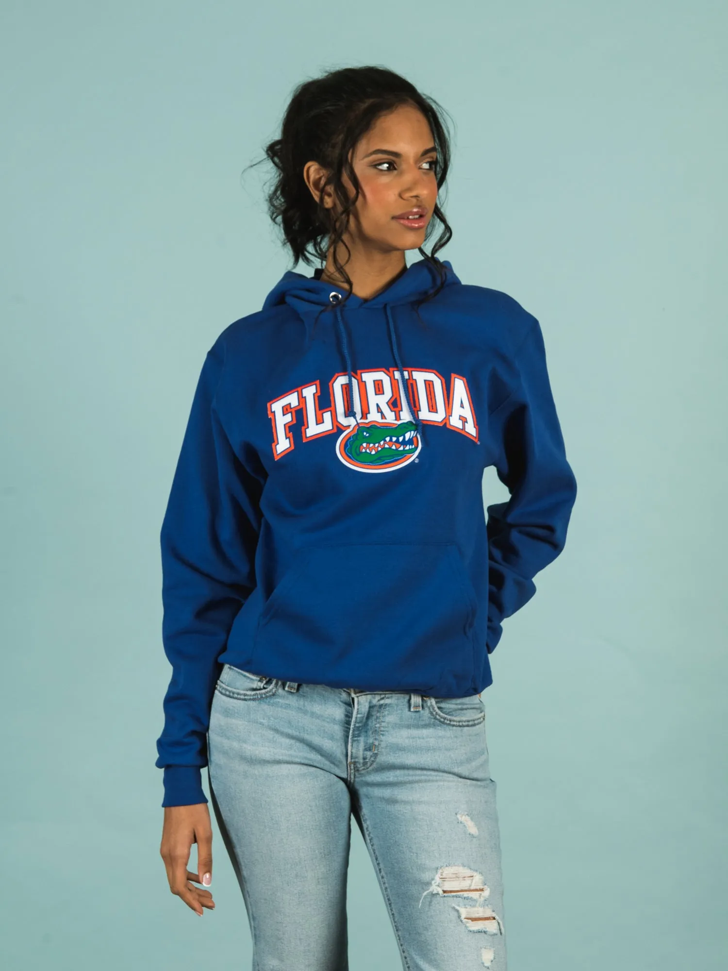 CHAMPION UNIVERSITY OF FLORIDA PULLOVER HOODIE - CLEARANCE