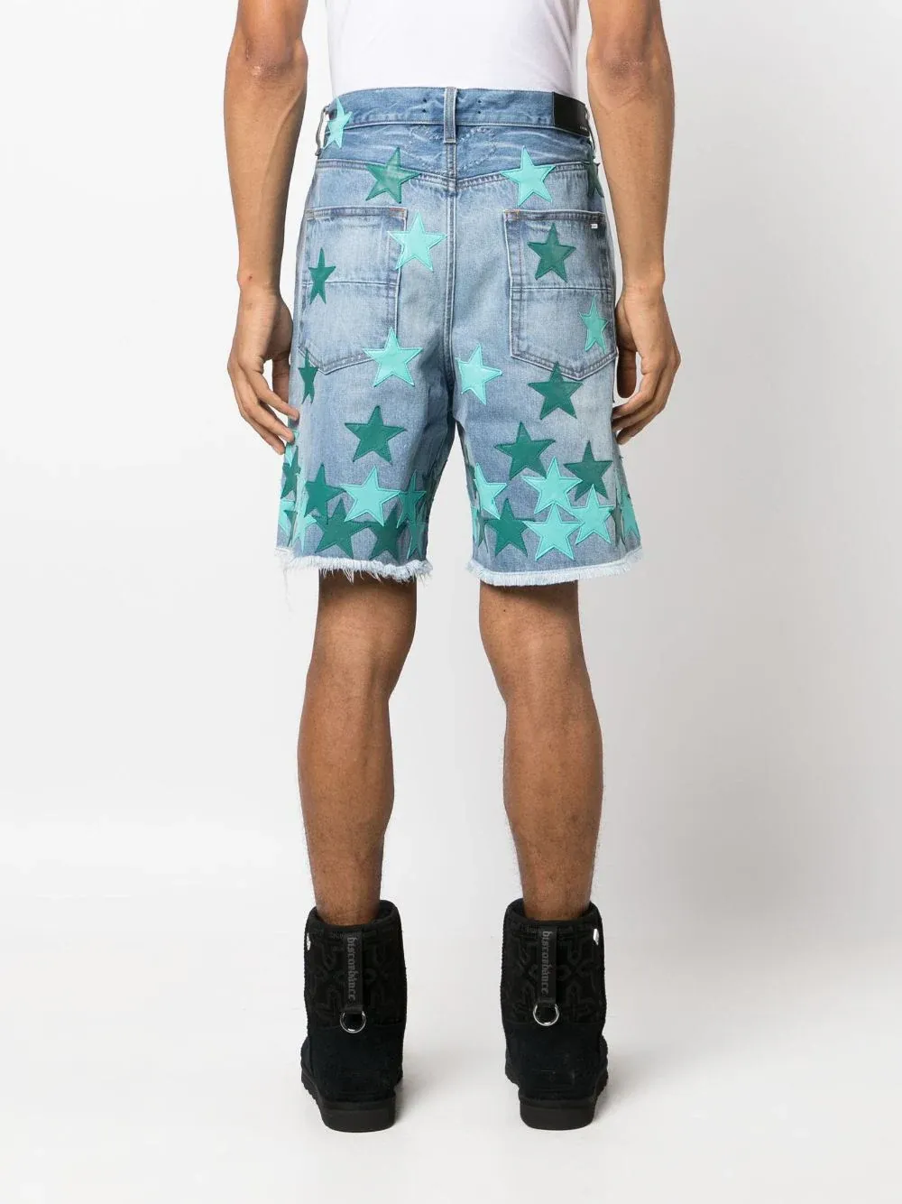 Chemist Short Bleached Indigo