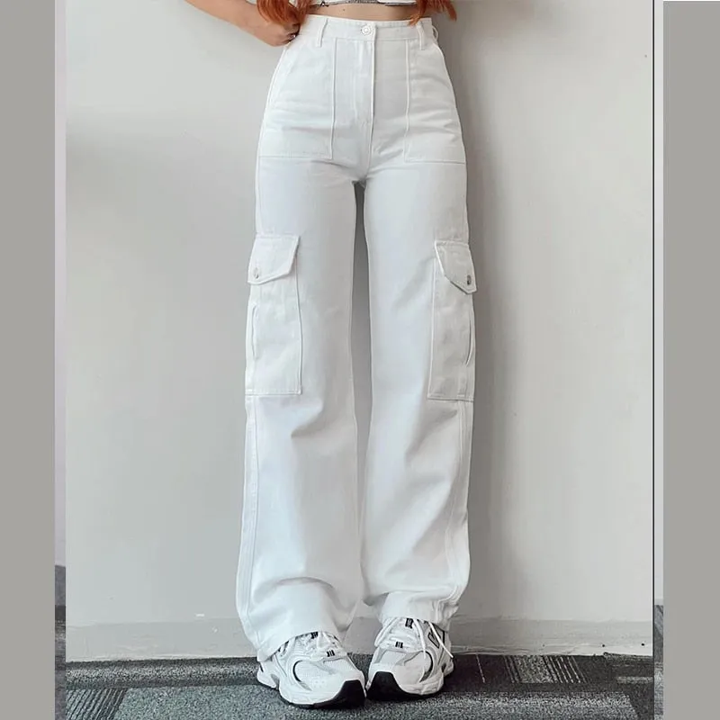 Chica Vintage High Waist baggy Trousers
