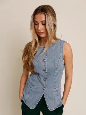 CLARA DENIM VEST