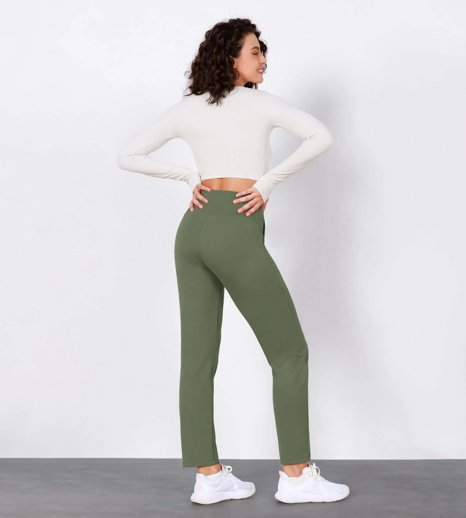 Cloud Feeling Lounge High Waist Jogger Pants with Pockets