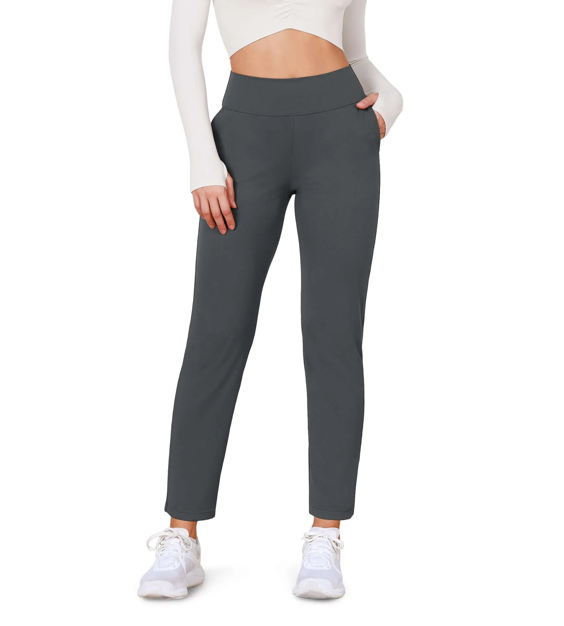 Cloud Feeling Lounge High Waist Jogger Pants with Pockets