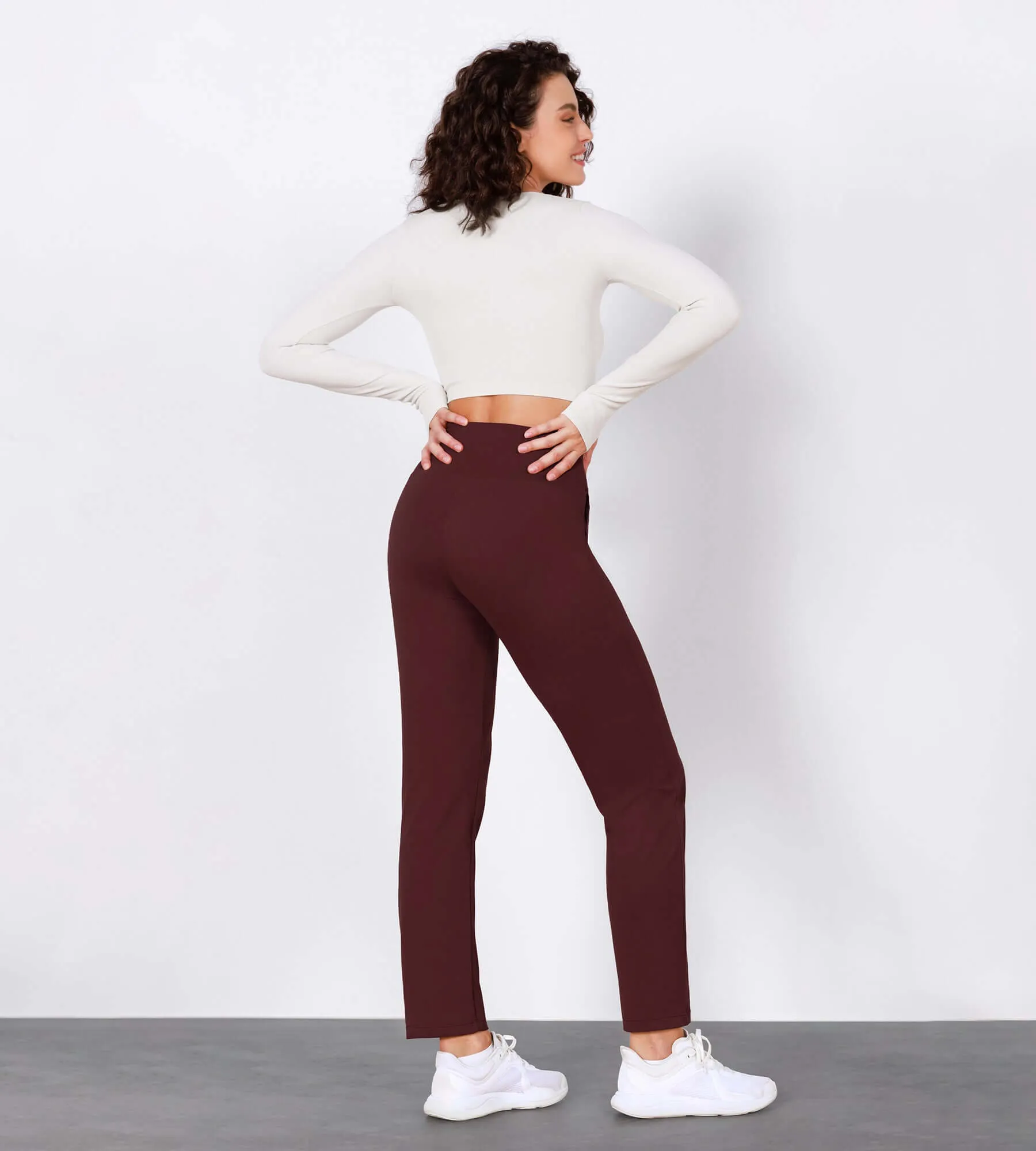 Cloud Feeling Lounge High Waist Jogger Pants with Pockets