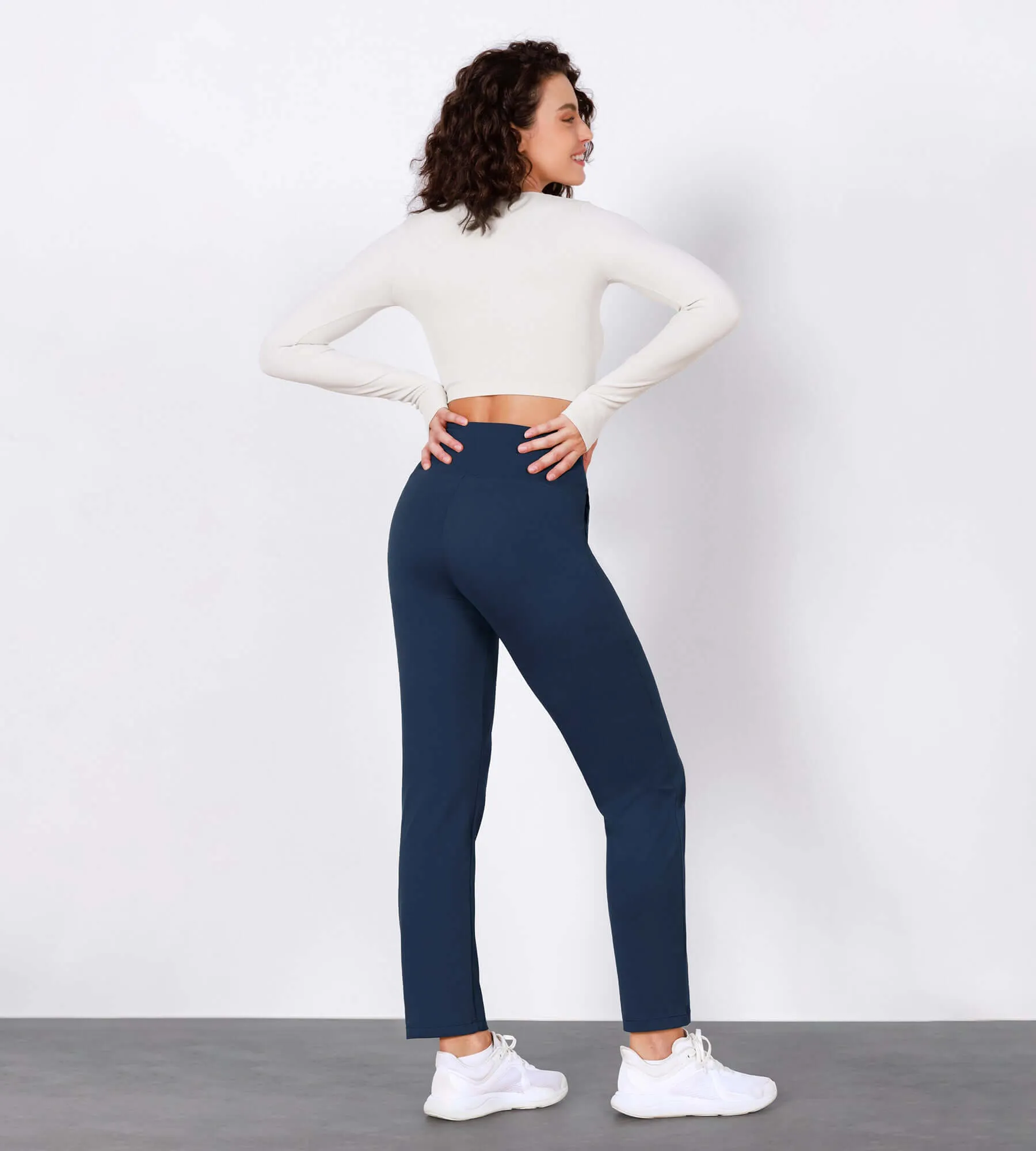 Cloud Feeling Lounge High Waist Jogger Pants with Pockets