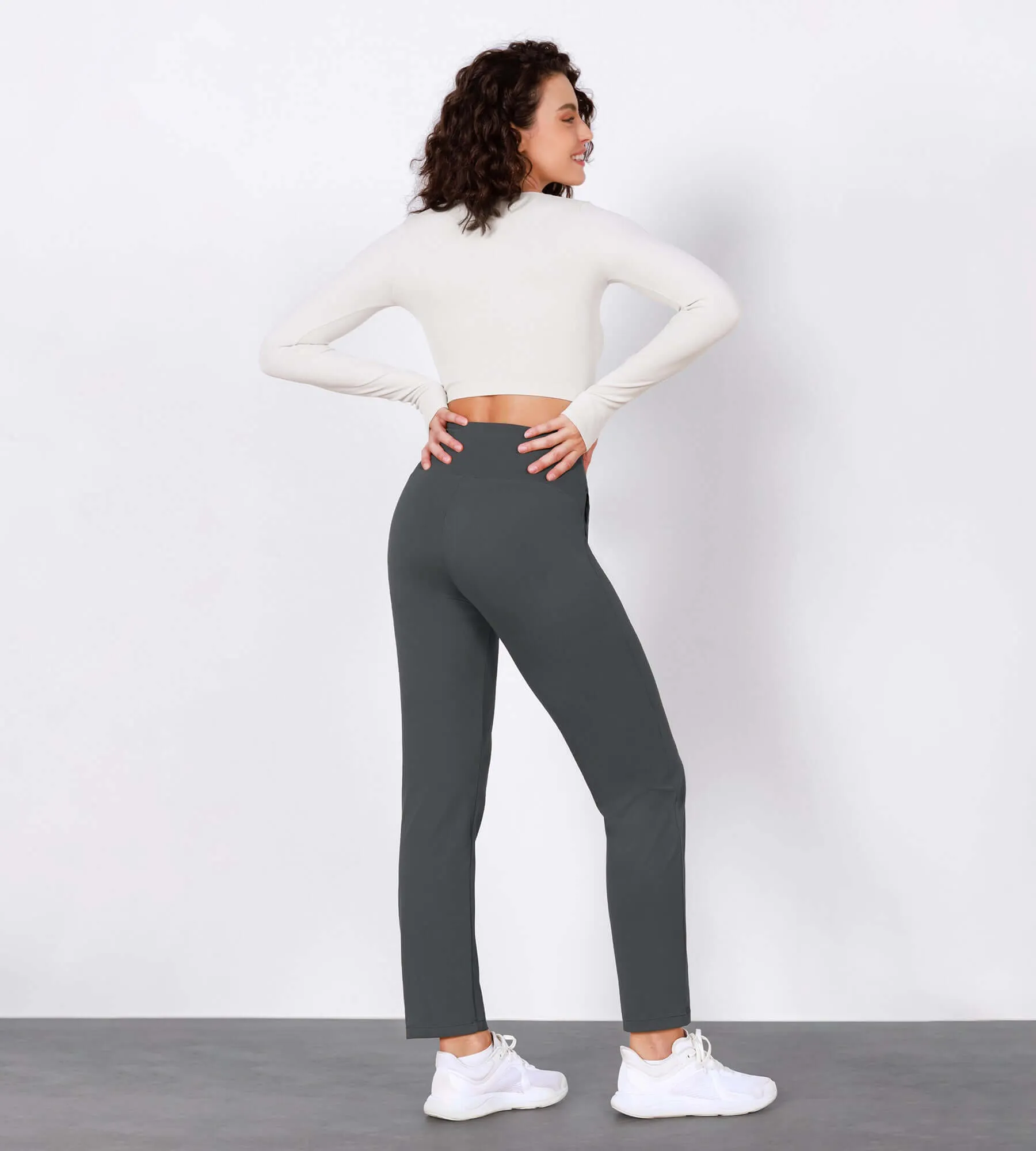 Cloud Feeling Lounge High Waist Jogger Pants with Pockets