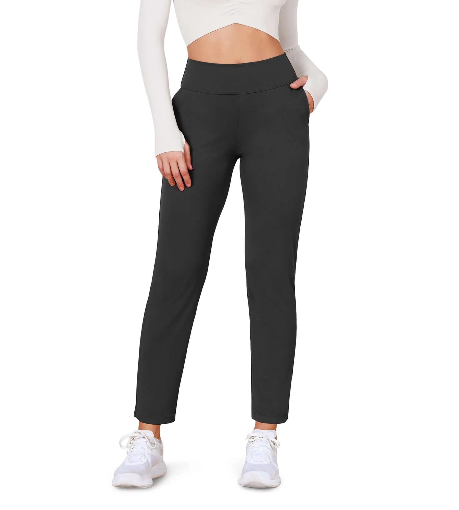 Cloud Feeling Lounge High Waist Jogger Pants with Pockets