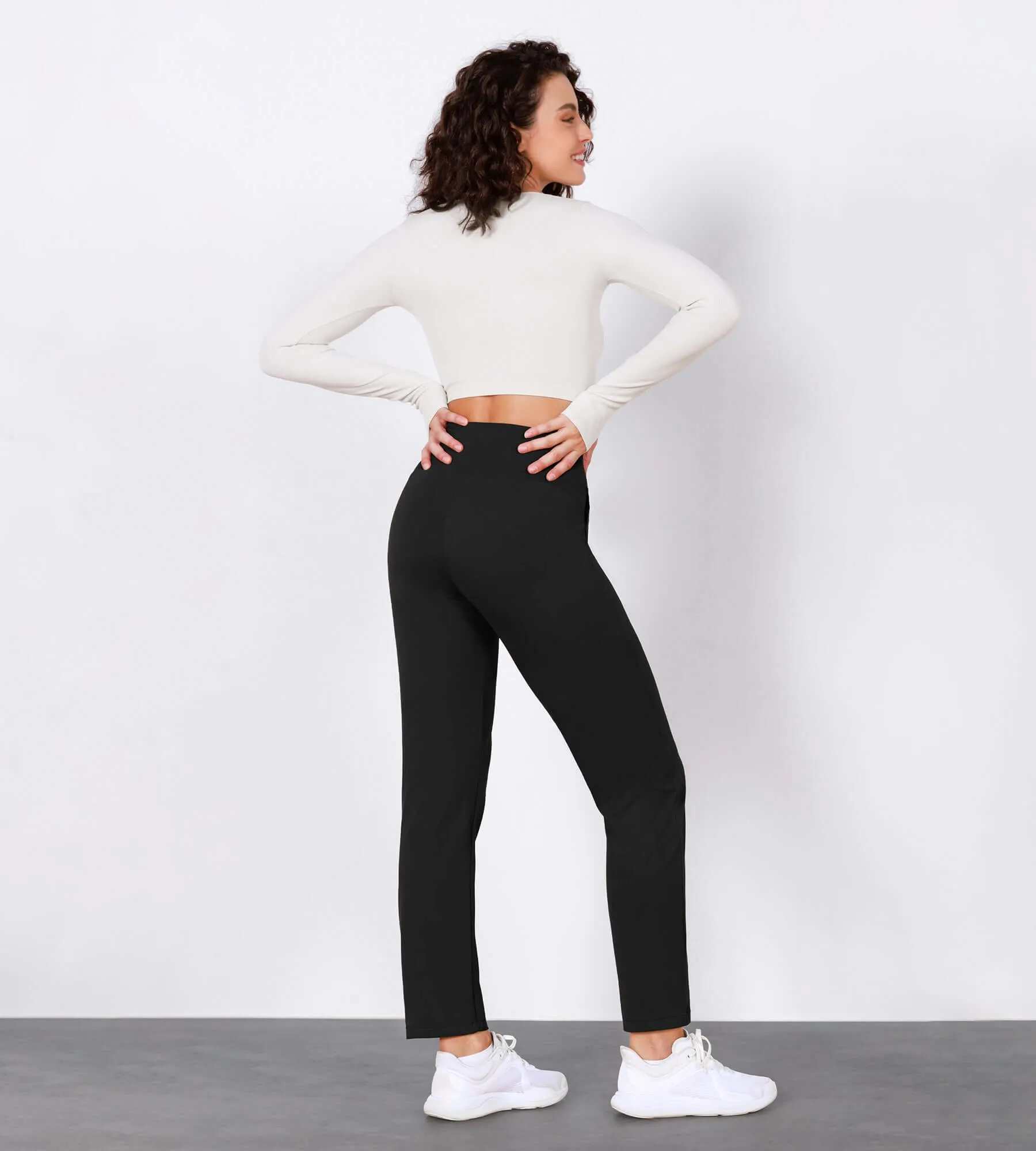 Cloud Feeling Lounge High Waist Jogger Pants with Pockets