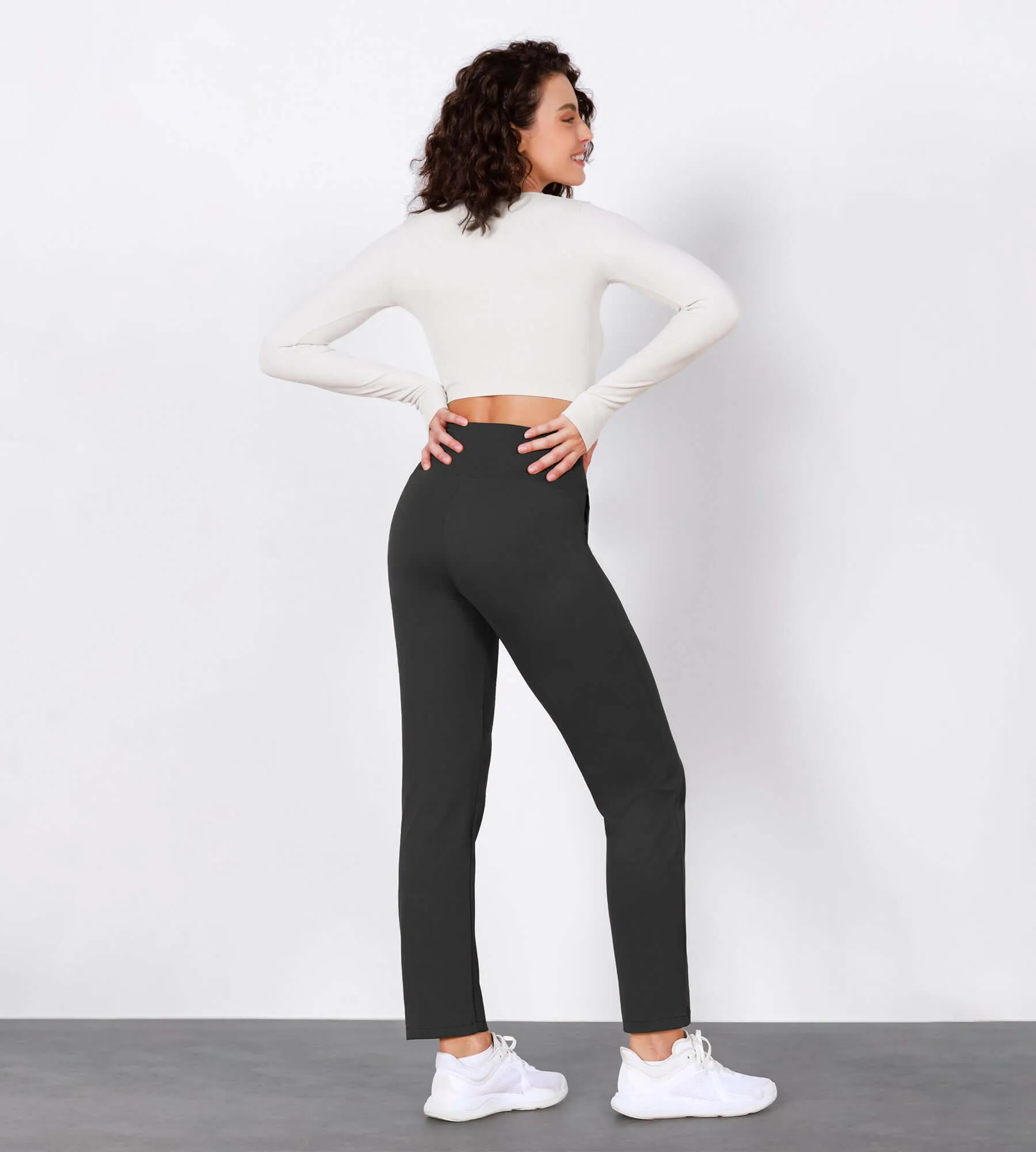 Cloud Feeling Lounge High Waist Jogger Pants with Pockets