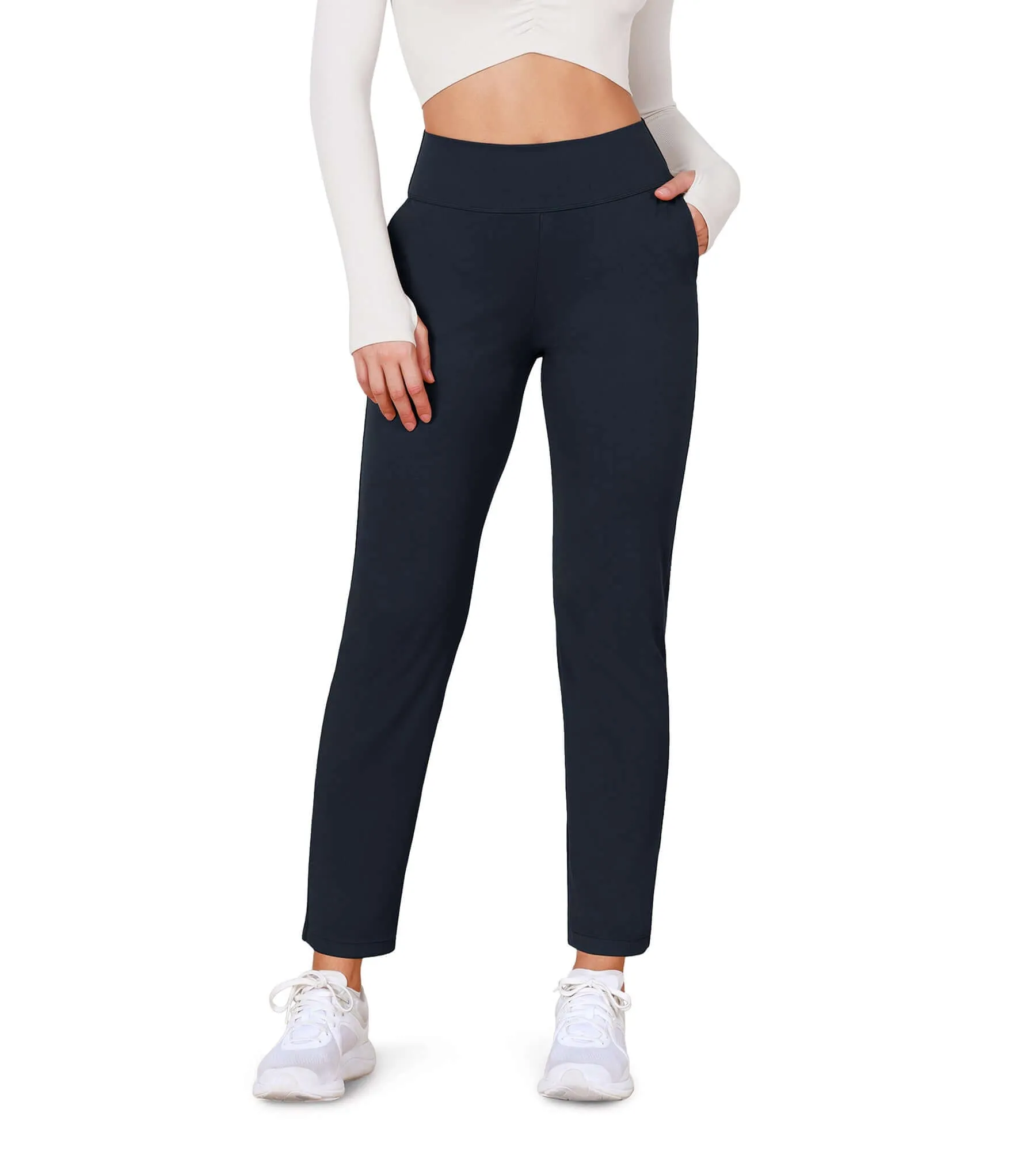 Cloud Feeling Lounge High Waist Jogger Pants with Pockets
