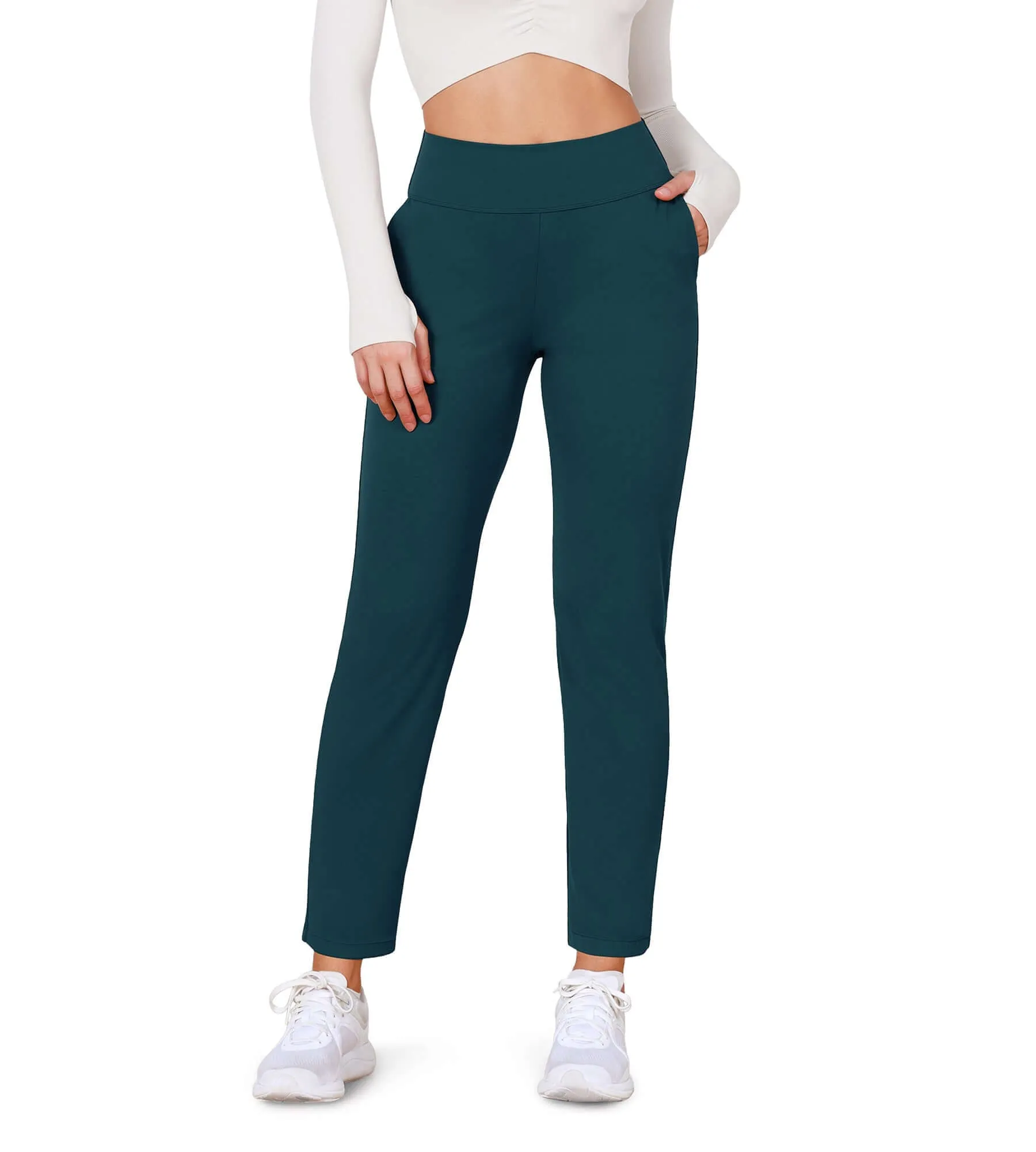Cloud Feeling Lounge High Waist Jogger Pants with Pockets