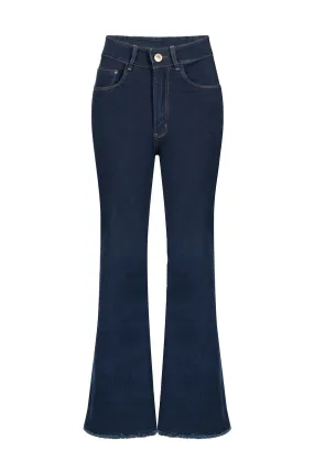 Colette Wide Leg Dark Denim Jeans