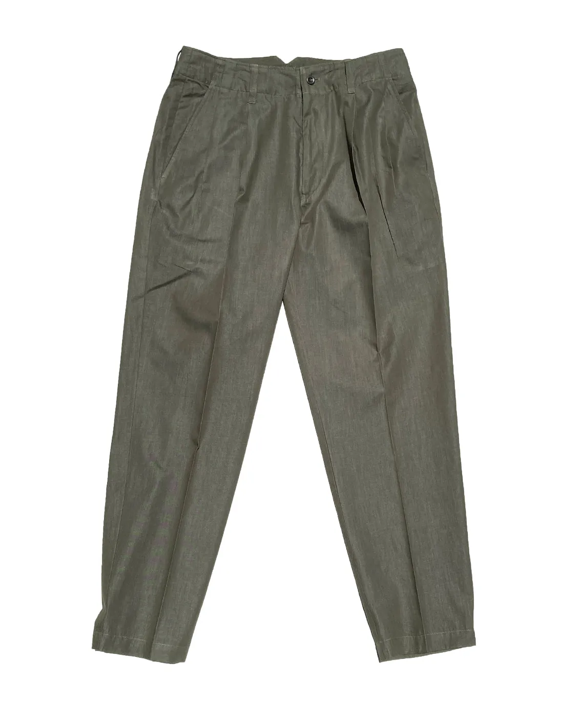 COMPACT YARN TROUSERS KHAKI