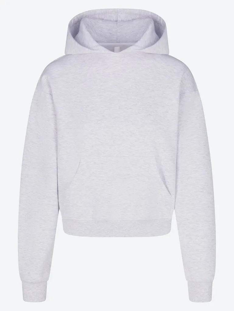 Cotton fleece classic pullover hoodie